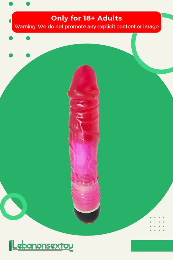 Long Tough Jelly Realistic Vibrator RSV-024